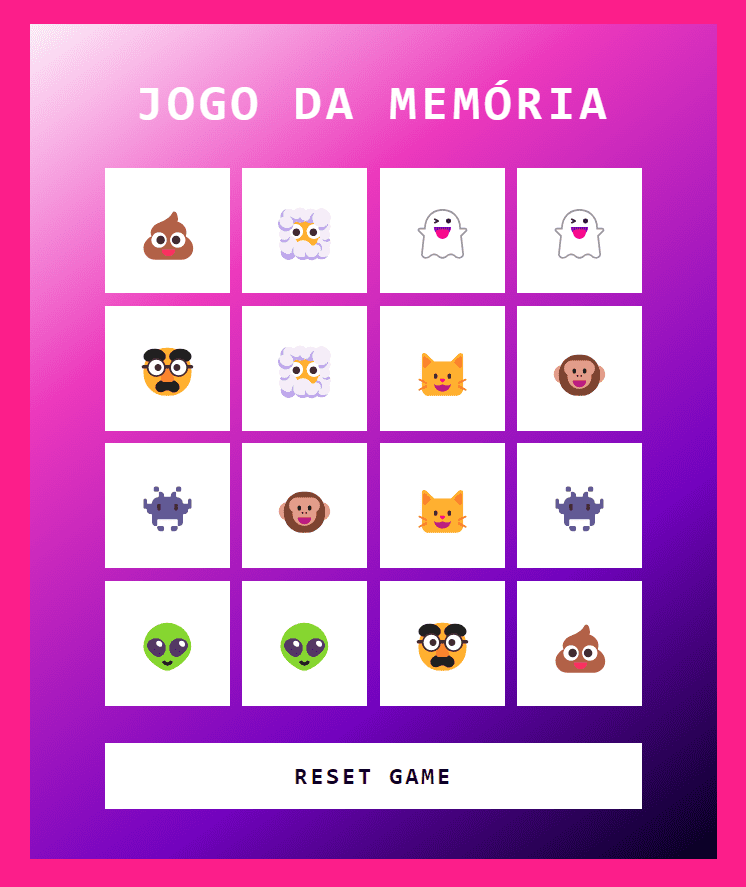 Jogo da Memoria